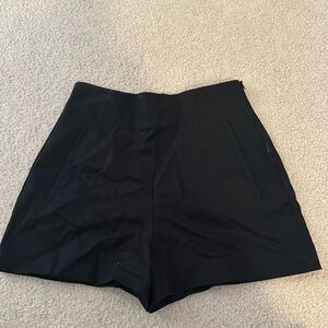 Zara size small black shorts